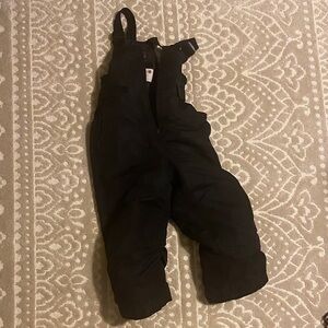 Swiss Tech Kids Black Overalls